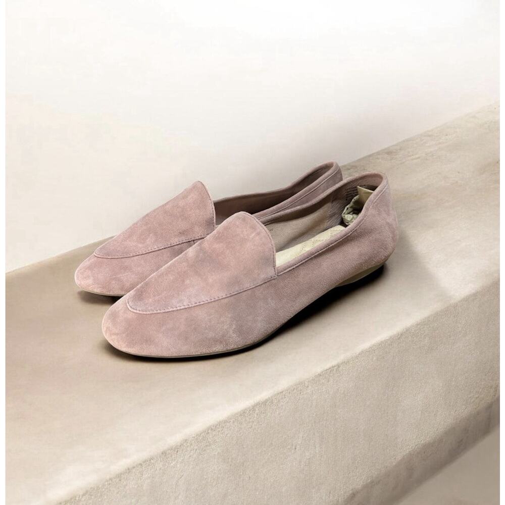 Birdies Pink Suede Loafers Women’s Shoe Size 8